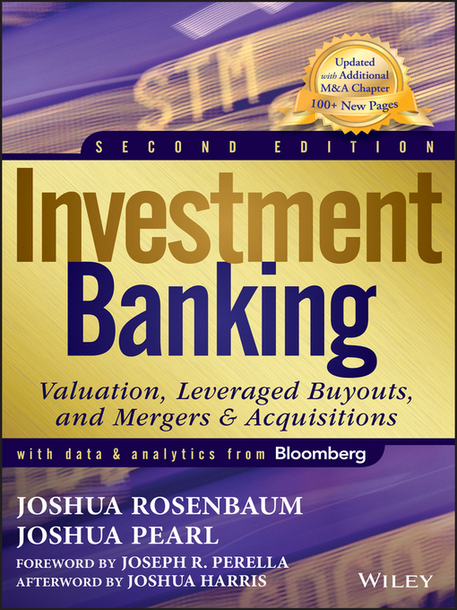 Title details for Investment Banking by Joshua Rosenbaum - Available